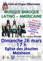 Concert de musique baroque latino-amricaine