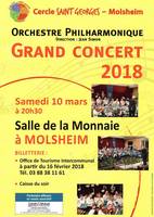 Concert de l'orchestre philharmonique du Cercle Saint-Georges