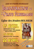Concert inaugural de l'orgue Silbermann